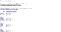 Desktop Screenshot of ftp.riken.go.jp