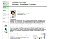 Desktop Screenshot of molpsych.brain.riken.jp